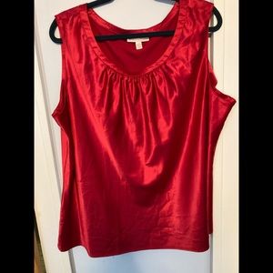 JM Collection Womens 2XL Sleeveless Top